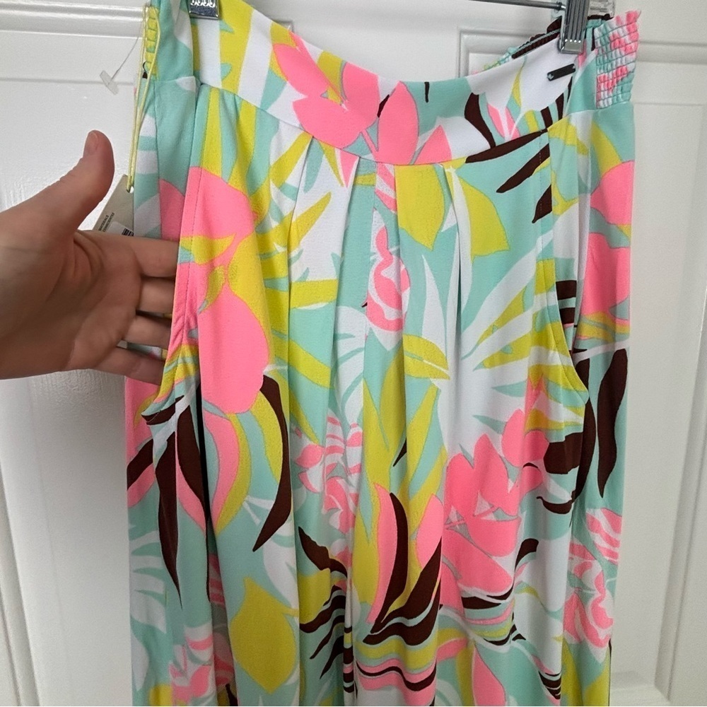 Maaji NWT Genie in the Bottle Wide Leg Palazzo Pants Resort Wear Size Small - Picture 5 of 13